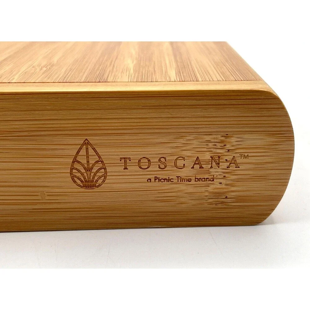 Picnic Time Toscana Soirée Cheese Cutting Board & Tools Set BRAND NEW
